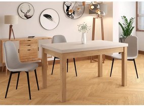 Masa extensibila Presto casmir/stejar cremona torro L140-218xl80 cm