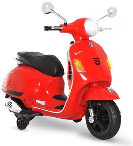 HOMCOM Motocicletă Electrică pentru Copii, 6V cu Muzică, Lumini și Sunete, 102x50,5x75,5 cm, Roșu | Aosom Romania