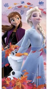 Prosop pentru copii din bumbac 70x140 cm Frozen "Nature Spell" – Jerry Fabrics