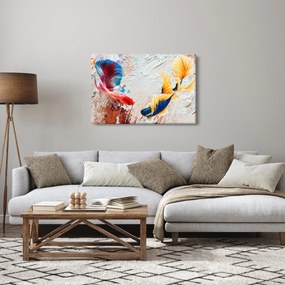 Tablou - Pești războinci (90x60 cm)