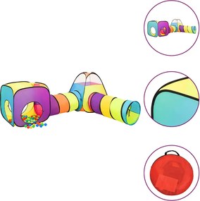 vidaXL Cort de joacă pentru copii, 250 bile, multicolor, 190x264x90 cm