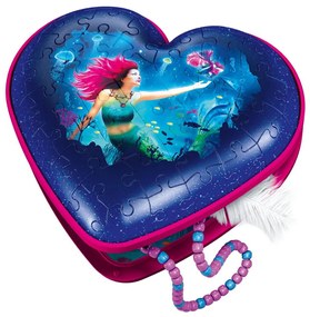 PUZZLE 3D CUTIE INIMA SIRENA 54 PIESE - RAVENSBURGER (RVS3D11249)