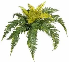 Planta artificială ferigă de Boston, verde