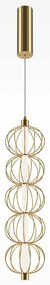 Lustra/Pendul LED design decorativ Golden Cage