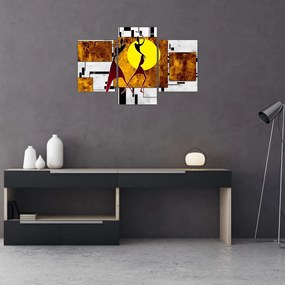 Tablou cu pictură epochală străveche (90x60 cm)