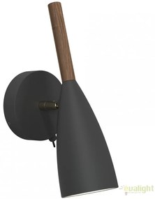 Aplica de perete design nordic Pure neagra 78271003 DFTP