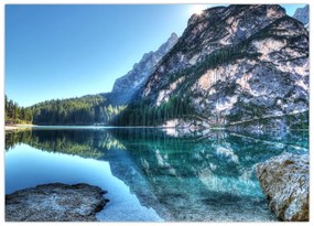Tablou - Lac montan (70x50 cm)
