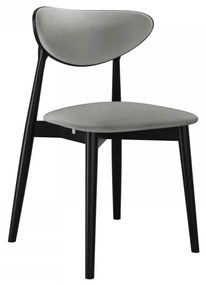 Scaun sufragerie KD 65 C (Negru + Gri închis) . 1103475