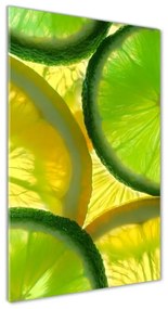Tablou sticlă Lime si lamaie