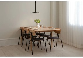 Lustră neagră LED din metal cu abajur din metal Omni Ceiling – UMAGE