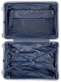 TraveLux Voyager X gurulós bőrönd szett szürke