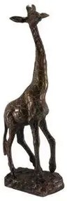 Statueta girafa cupru 16/10/49 cm