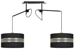 Suspensie Korno 2 Black 648/2 Emibig Lighting, Modern, E27, Polonia