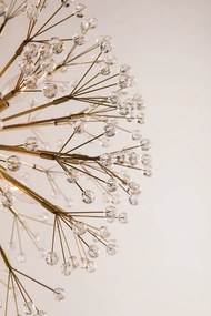 Candelabru LUX design modern DUNKIRK alama antichizata, cu 8 surse de lumina