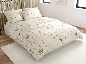 Lenjerie de pat policoton INSECTA POLY crem Dimensiune lenjerie de pat: 70 x 90 cm | 140 x 220 cm