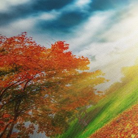 Tablou peisaj cu scufundat în razele solare (90x60 cm)