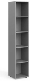 Dulap înalt Manager 39,9 x 40,4 x 196,5 cm, gri