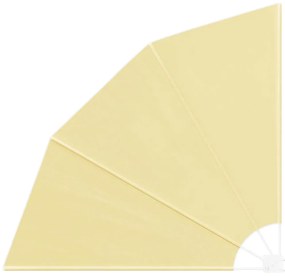 vidaXL Ecran de intimitate pentru balcon Nisipiu 160 x 160 cm țesătură