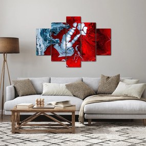 Tablou cu pete abstarcte (150x105 cm)