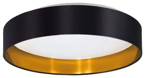 Plafoniera LED design modern MASERLO 2 negru, auriu 99539 EL