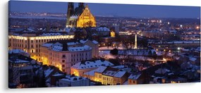 Tablou - Catedrala Sf. Peter și Paul, Brno, Republica Cehă (120x50 cm)