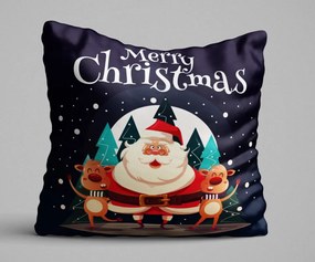 Perna decorativa, Christmas Decoration KRLNTXMAS-15, 43x43 cm, policoton, multicolor