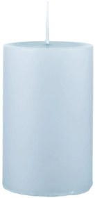IB Laursen Lumanare decorativa cilindrica albastra, SKY GREY 10cm