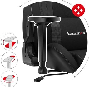 Fotoliu gaming Fusion 7.6 (negru). 1087491