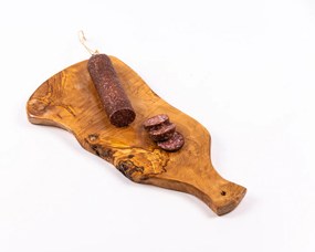 Tocator din lemn de maslin cu maner 45 cm