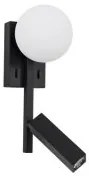 Aplica moderna 1 bec G9 si led 3W Joline 9919530 Nova Luce