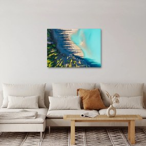 Tablou - Vedere la lac (70x50 cm)