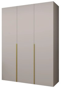 Dulap de haine 150 cm Alice 1 (Cașmir + Auriu). 1126112