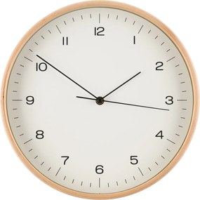 Ceas de perete din placaj, Ø 31 cm