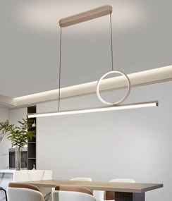 Lustra LED model 5142 – 128W, telecomanda, inaltime reglabila