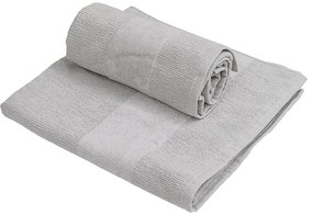 Prosop CARRARA 40x55 cm gri deschis, 100% bumbac