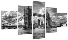 Tablou cu Londra -Tower Bridge (125x70 cm), în 40 de alte dimensiuni noi