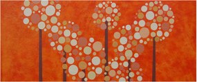 Tablou - Pădurea portocalie (120x50 cm)