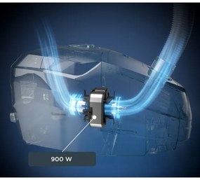 Rowenta - Aspirator cu sac GREEN FORCE MAX ECO TOTAL CLASSIC 900W/230V negru