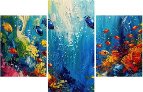 Tablou - Pictura lumii subacvatice (90x60 cm)