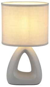 Lampa de masa ceramica gri TRIANGLE