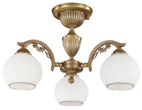 Lustra aplicata clasica din alama design italian 8600
