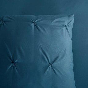 Lenjerie de pat albastru petrol din microfibră pentru pat dublu/extinsă 200x220 cm Pure Elegance – Good Morning