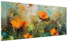 Tablou - Flori (120x50 cm)