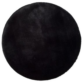 Covor Universal Fox Liso, ø 120 cm, negru
