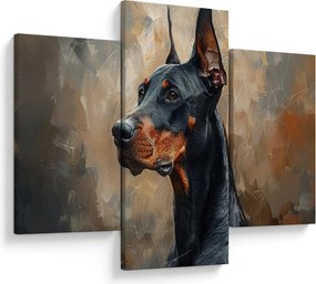 Tablou - Portretul lui Dobrman (90x60 cm)