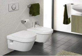 Set vas wc suspendat Villeroy&Boch Omnia Architectura DirectFlush cu bideu suspendat si capac soft close
