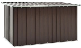 vidaXL Ladă de depozitare pentru grădină, maro, 171 x 99 x 93 cm