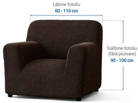 Huse bielastice COSTINA tutunului fotoliu (l. 60 - 110 cm)