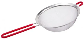 Strecuratoare cu maner Aldy Red, inox, diametru 20 cm