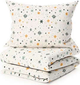 Lenjerie de pat creponata ASTORIA POLY crem Dimensiune lenjerie de pat: 70 x 90 cm | 140 x 200 cm